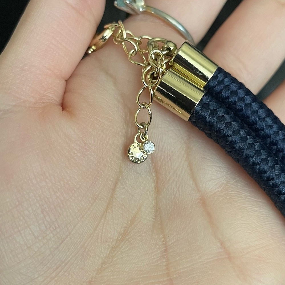 Ann Taylor Statement Multi Strand Braided Gold To… - image 4